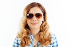 Ray Ban Aviator 3026brown-gold