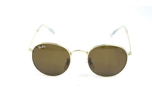 Ray Ban Round Metal 3447-brown-g